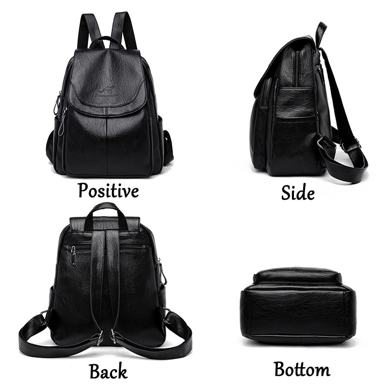 Vintage Soft Leather Backpack  - Leather Backpack Vintage 评论和价格