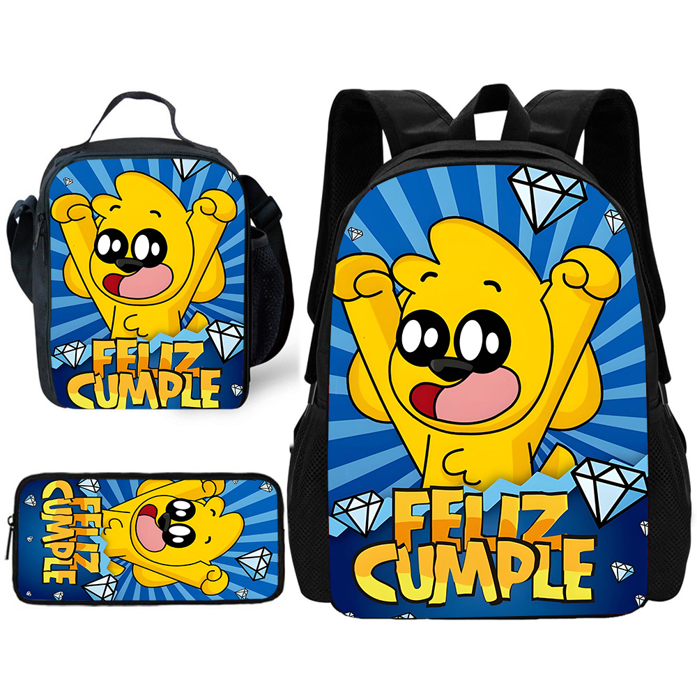 Child Casual Mikecracks Cartoo - Canvas Backpack Casual 评论和价格