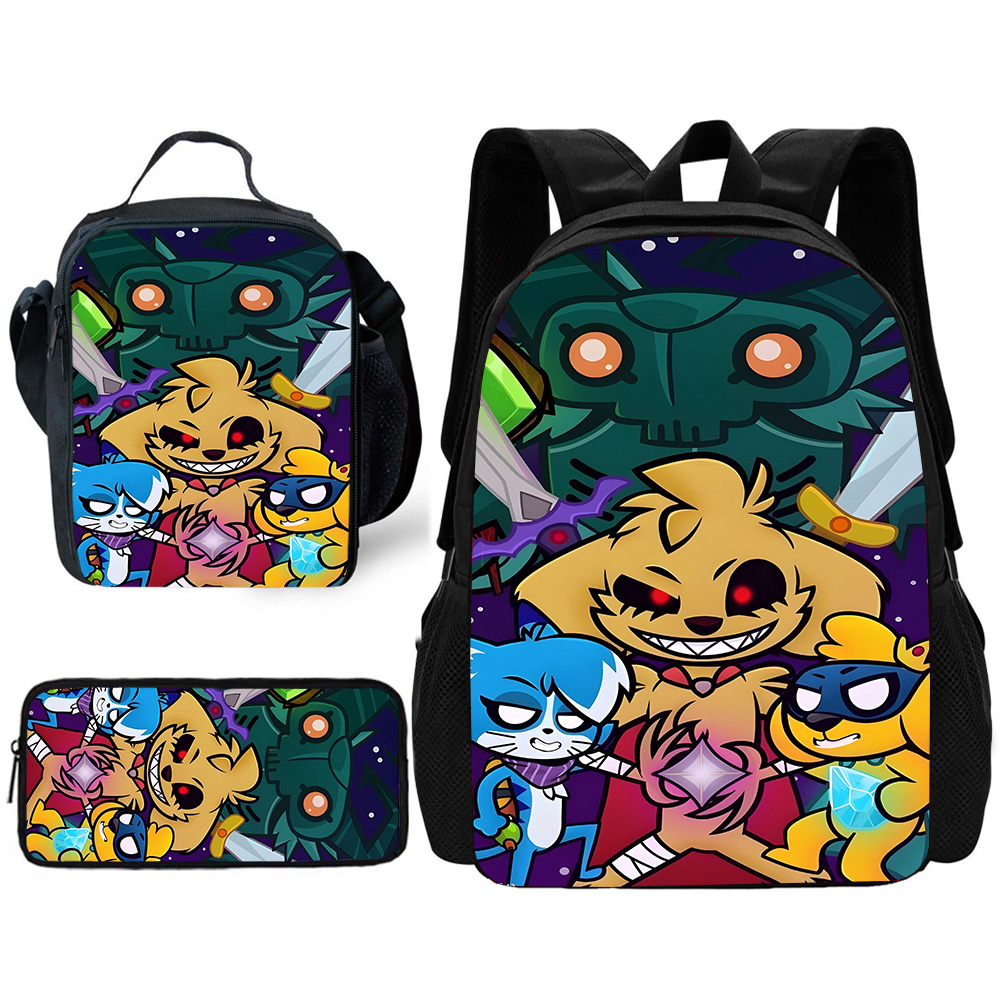 Child Casual Mikecracks Cartoo - Canvas Backpack Casual 评论和价格