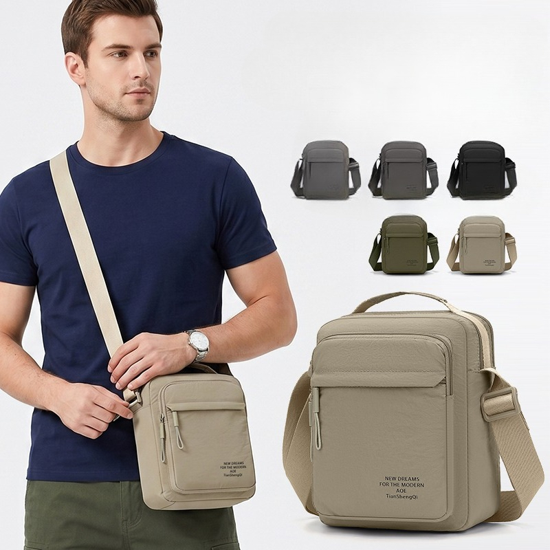 Men's Nylon Crossbody Backpack - Sling Backpack Shoulder 评论和价格