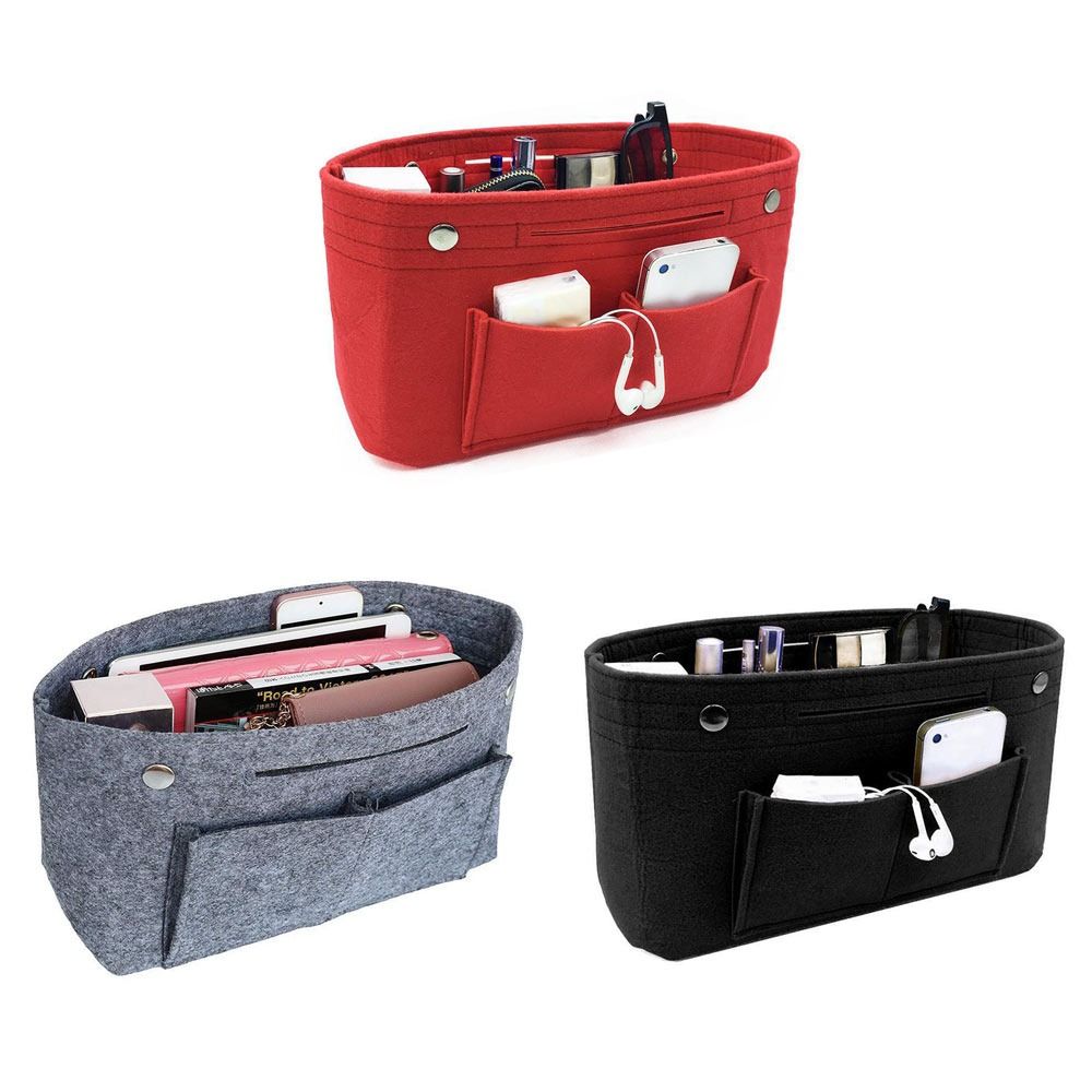 Portable Soft Felt Handbag Ins - Backpack Insert Organizer 评论和价格