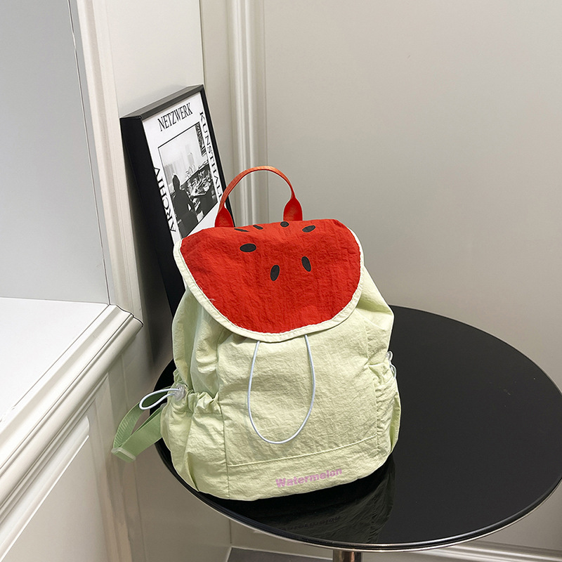New Womens Summer Cute Cartoon - Canvas Backpack Casual 评论和价格