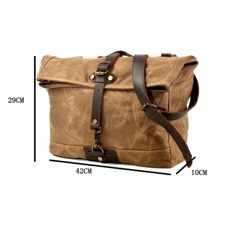Vintage Men Motorcycle Backpac - Leather Backpack Vintage 评论和价格